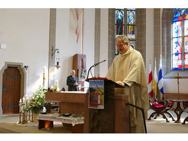 Dankgottesdienst der Kommunionkinder (Foto: Karl-Franz Thiede)